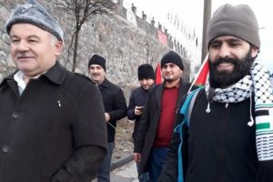 Y&uuml;r&uuml;yerek Kud&uuml;s'e giden Nurettin Ko&ccedil; Ankara'da
