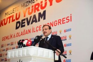 Başbakan Yardımcısı &Ccedil;avuşoğlu Bursa'da konuştu