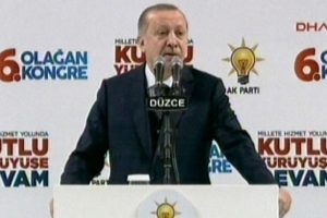 Erdoğan: Hayır kampanyasında arkadaşlarımızın olması bizi &uuml;zd&uuml;