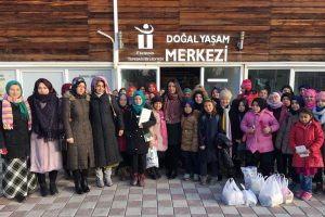 Hayvan dostu okuldan barınak ziyareti