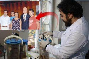 O gen&ccedil; artık doktor...