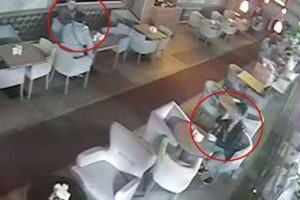 AVM'de baskın! Azeri iş adamını tehdit edip...