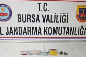 Bursa'da jandarmadan uyuşturucu operasyonu