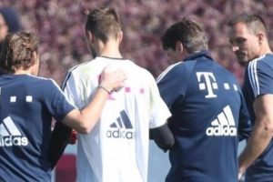 Bayern M&uuml;nih'te şok sakatlık