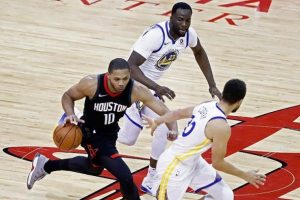 NBA'de &ccedil;ekişmeli ma&ccedil;ın kazananı Warriors