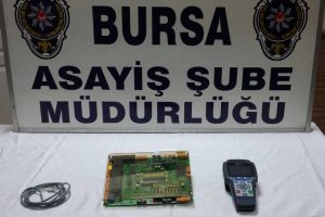 Bursa'da hırsızlık ş&uuml;phelisi yakalandı