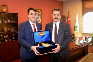 Bursa'da Faruk &Ccedil;elik'ten D&uuml;ndar'a ziyaret