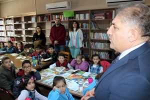 Bursa Yenişehir'de herkesi k&uuml;t&uuml;phaneye g&ouml;t&uuml;ren proje!