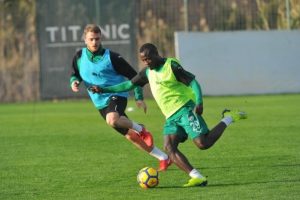 Bursaspor g&uuml;n&uuml; &ccedil;ift idmanla tamamladı