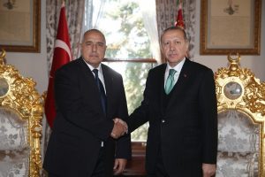 Erdoğan Borisov'u kabul etti