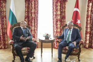 Yıldırım, Bulgaristan Başbakanı Borisov ile g&ouml;r&uuml;şt&uuml;