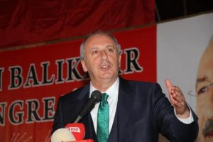 CHP'li İnce, Erdoğan'ı eleştirdi