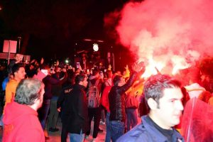 Galatasaray kafilesi Antalya'da