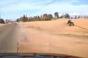 ATV ile ka&ccedil;ış kazayla bitti