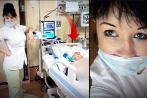 Yoğun bakımdaki hastayla poza tepki yağdı!