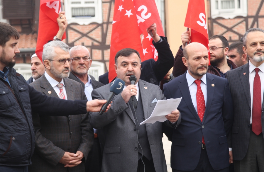 Saadet Partisi Bursa İl Teşkilatı'ndan Başkan Aktaş'a sert tepki