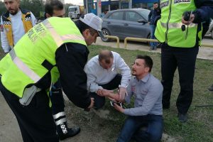 Bursa'da korkun&ccedil; kaza g&uuml;venlik kamerasında
