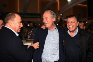 Fatih Terim, Yılmaz Vural ve Mustafa Denizli bir arada
