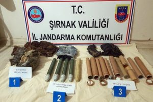 Şırnak'ta hainlere ait m&uuml;himmat ele ge&ccedil;irildi