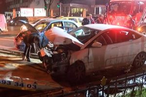 Vatan'da 3 kişi yaralandı: Trafik kilitlendi