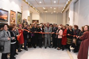 Bursa'da ressamlardan yeni yıl sergisi