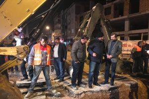 Bursa G&uuml;rsu'da alt ve &uuml;st yapı &ccedil;alışmaları devam ediyor