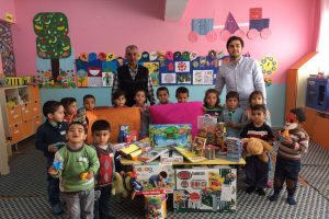 Geleceğin &ouml;ğretmenlerinden gelecek nesle destek