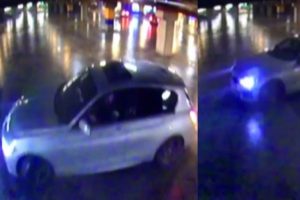 AVM otoparkında drift kamerada!