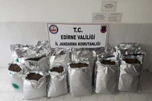 Edirne'de milyonluk uyuşturucu operasyonu