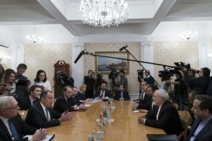 Rusya ve İran Dışişleri Bakanları bir araya geldi