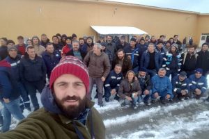 İş&ccedil;iler greve gitti, &uuml;retim durdu