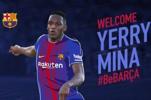 Barcelona Yerry Mina'yı transfer etti