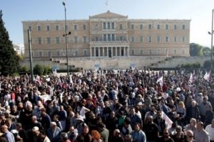 Atina'da büyük grev