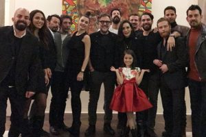 'Babamın G&uuml;nahları' ekibi ilk b&ouml;l&uuml;m&uuml; birlikte izledi