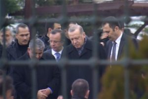 Erdoğan, cuma namazını Hz. Ali Camii'nde kıldı