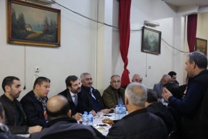 Bursa G&uuml;rsu Belediye Başkanı Işık esnafla buluştu