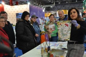 Viyana'da "2018 Turizm Fuar'nda" Türk standına yoğun ilgi
