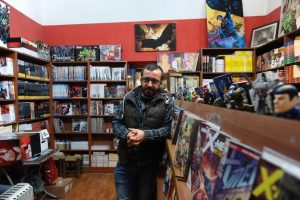 Bursa'nın tek çizgi roman dükkanı müşterilerini bekliyor