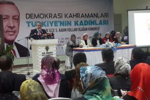AK Parti Bursa Gemlik İlçe Kadın Kolları kongresi yapıldı
