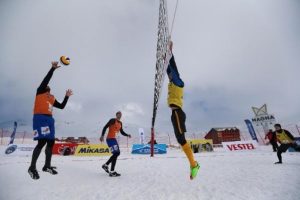 CEV Kar Voleybolu Avrupa Turu'nun ilk etabı tamamlandı