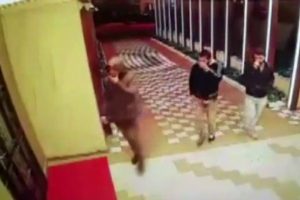 D&uuml;ğ&uuml;n salonu hırsızları kamerada