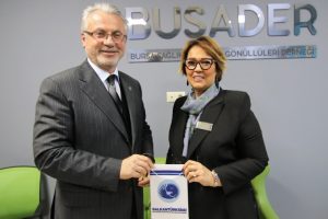 BALKANT&Uuml;RKSİAD'dan BUSADER'e ziyaret