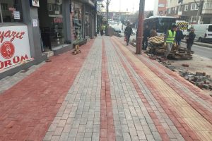 Bursa Yıldırım'da yollara makyaj yapıldı