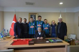 &Ccedil;aykur Rizespor'un yeni transferleri Rize'de