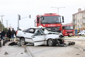 Korkun&ccedil; kazanın kamera g&ouml;r&uuml;nt&uuml;leri ortaya &ccedil;ıktı