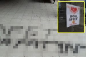 Her yere 'beni affet' yazdı, esnaf isyan etti!