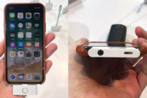 iPhone X'e home butonu &uuml;rettiler