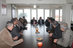 Bursa Gemlik Kaymakamı'ndan MHP'ye ziyaret