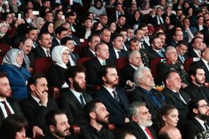 Erdoğan, "Kut'&uuml;l Amare" dizisinin tanıtımına katıldı