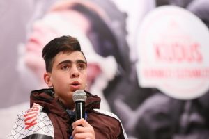 Kud&uuml;s direnişinin kahramanı Fevzi El-Cuneydi Esenler'de